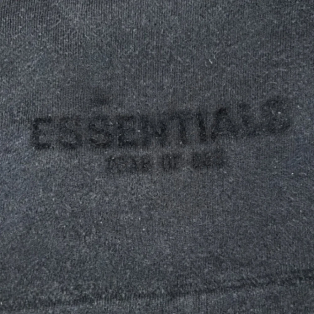 Fear of God Essentials Fleece Sweat Shorts Mens XS Washed Black Drawstring